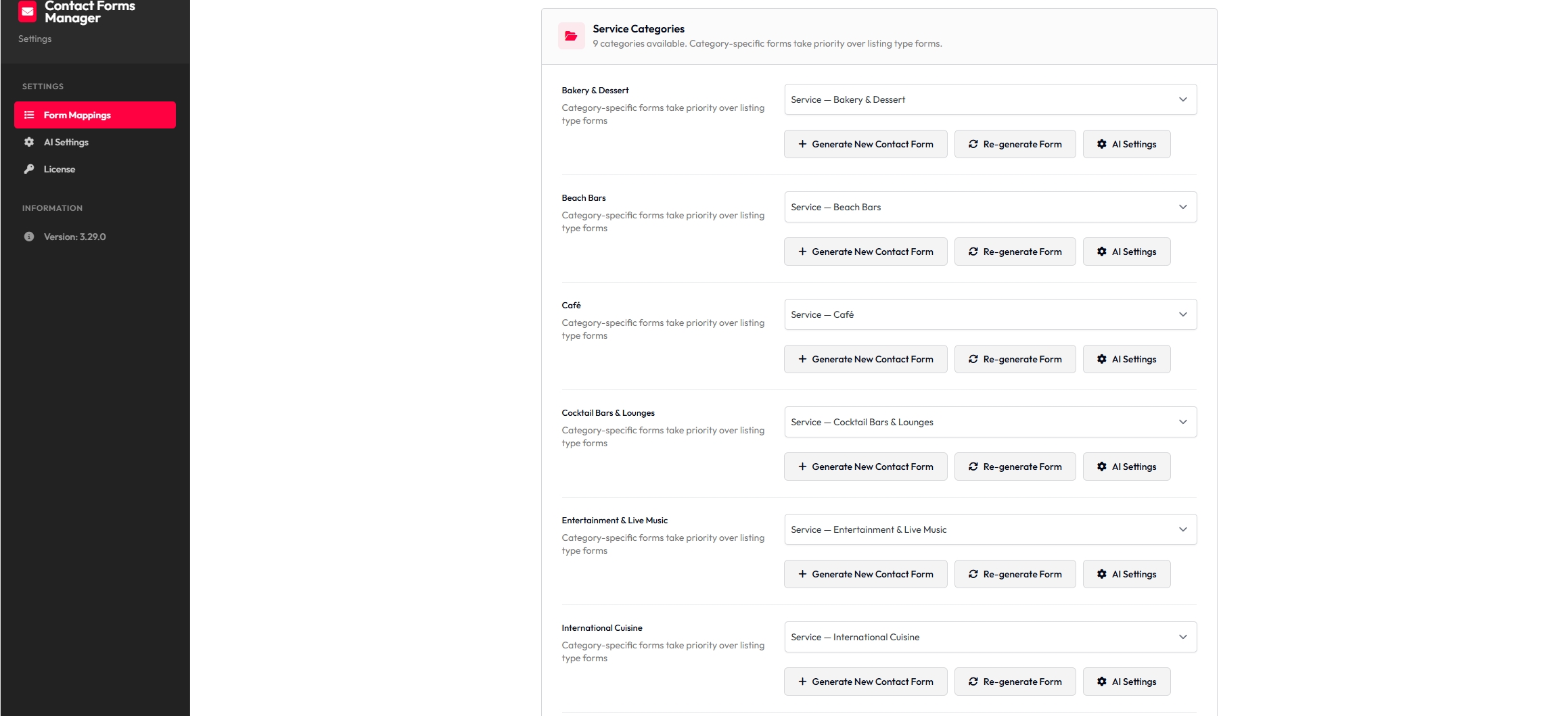 Contact Forms Manager for Listeo - Screenshot 5